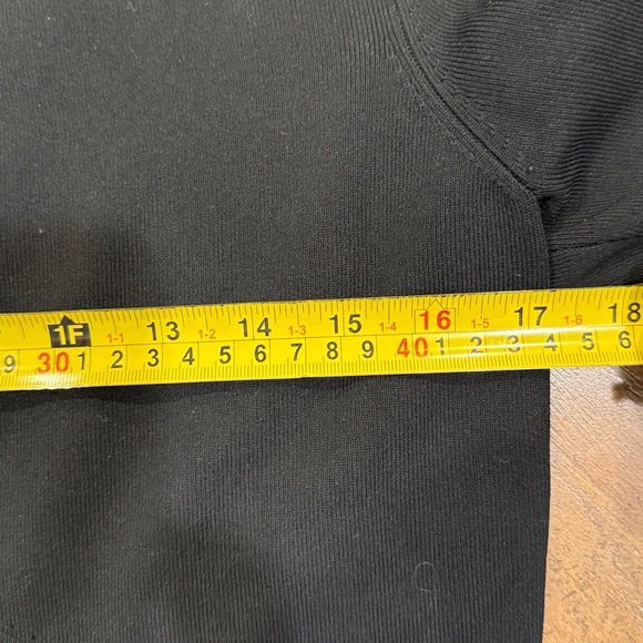 Ann Taylor Elegant Black Silk Blend Sweater - Picture 4 of 6